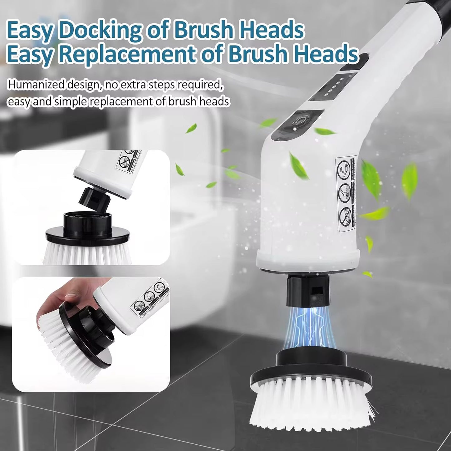 9-in-1 Electric Srubbing Brush