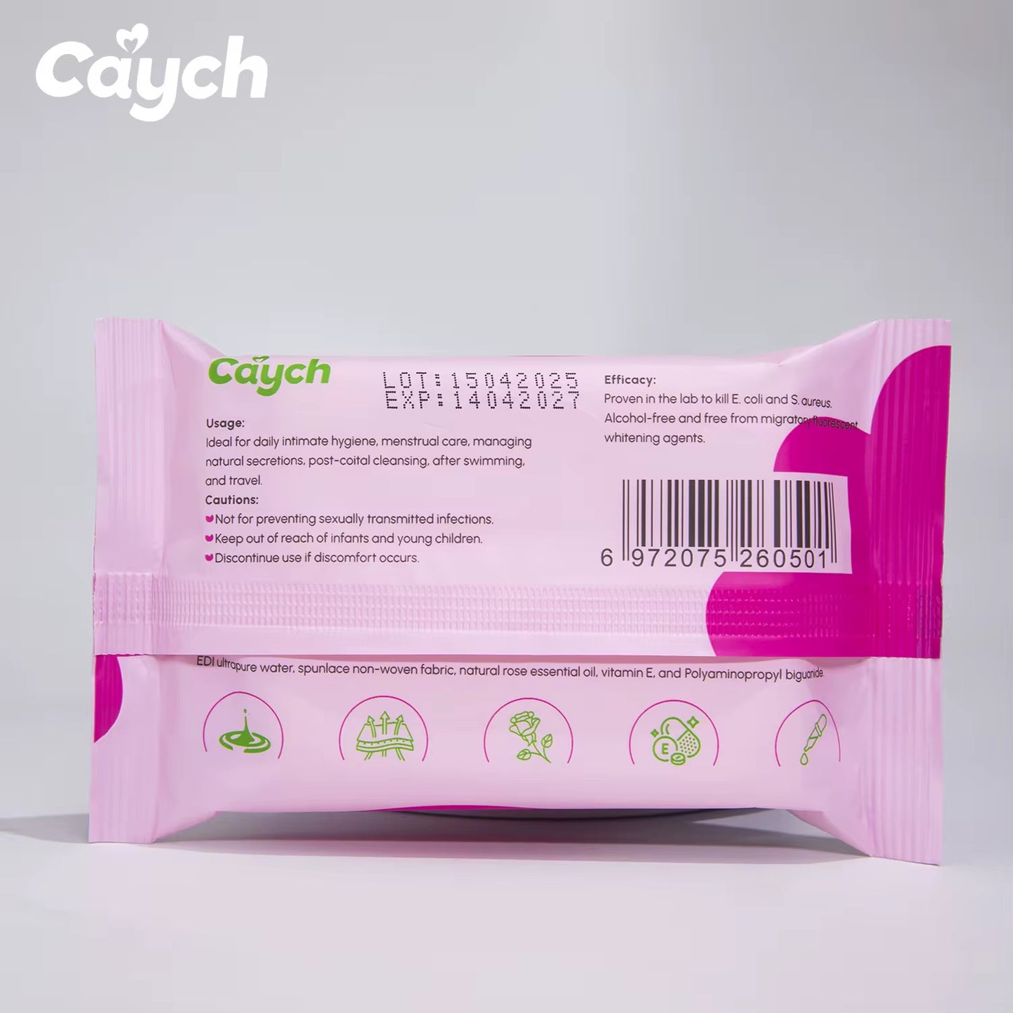 Caych Feminine Postpartum Wipes
