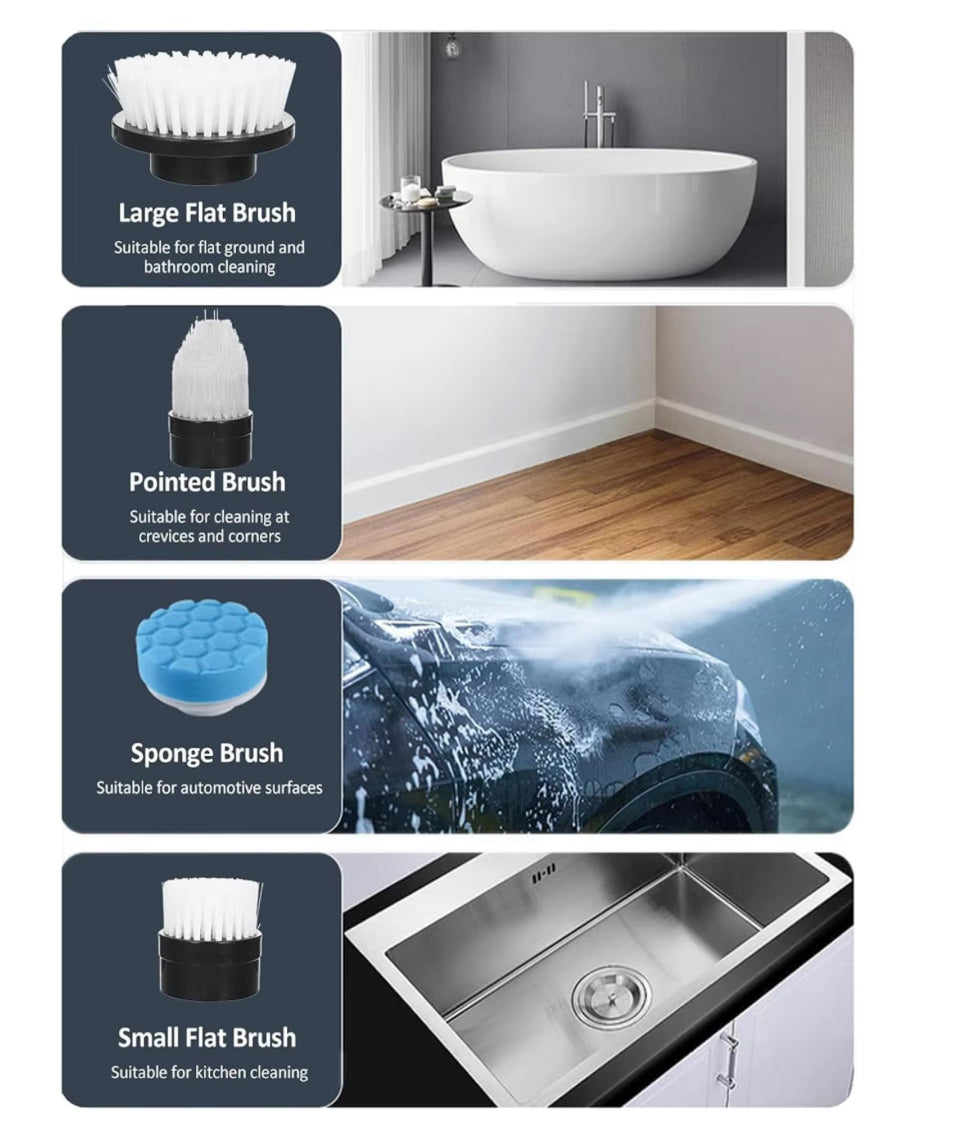 9-in-1 Electric Srubbing Brush