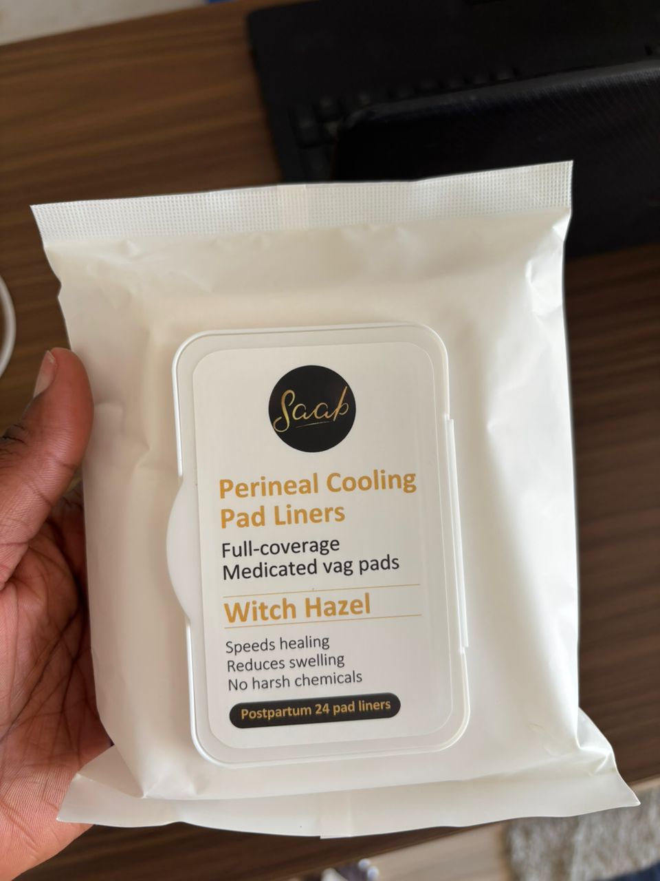 Vaginal Cooling Pad Liners  (24 long pieces per pack)